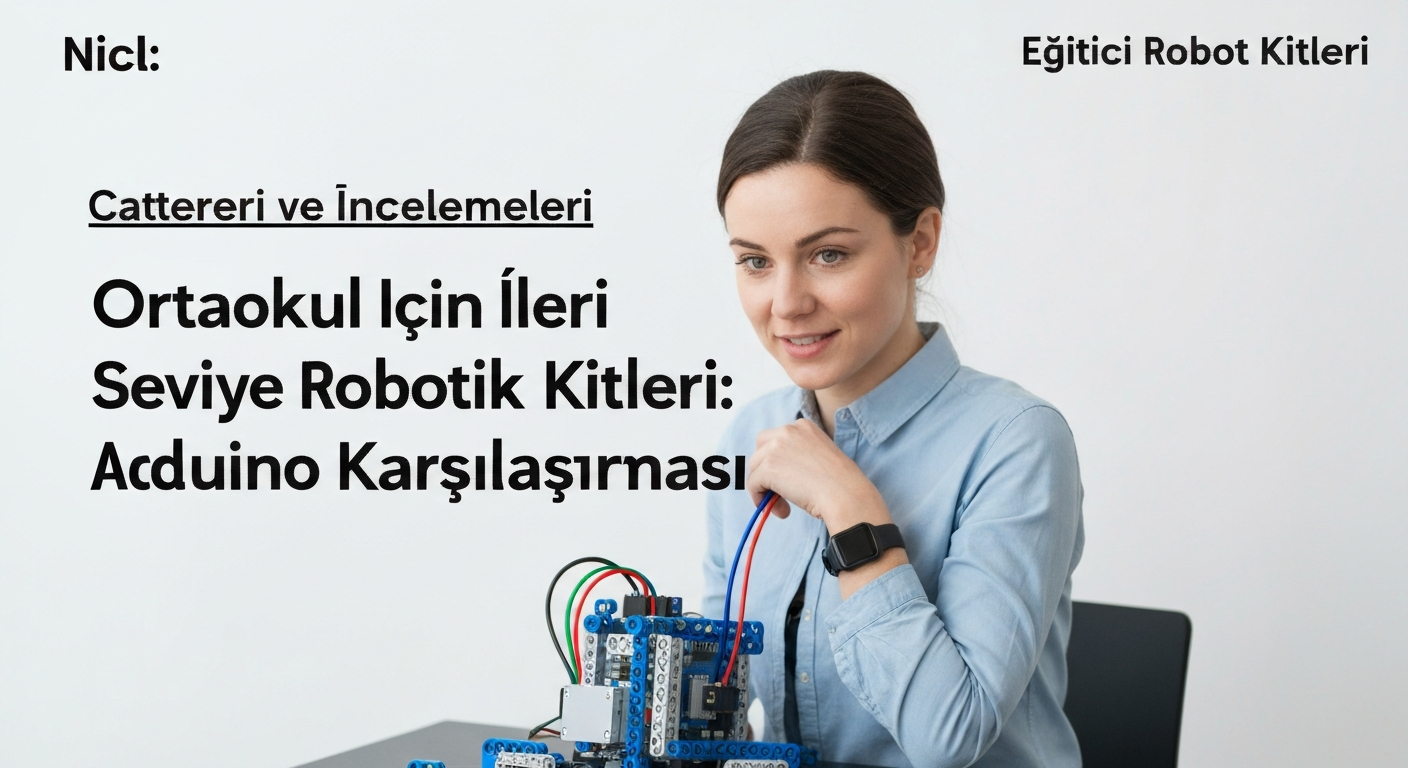 Ortaokul İçin İleri Seviye Robotik Kitleri: LEGO, VEX ve Arduino Karşılaştırması