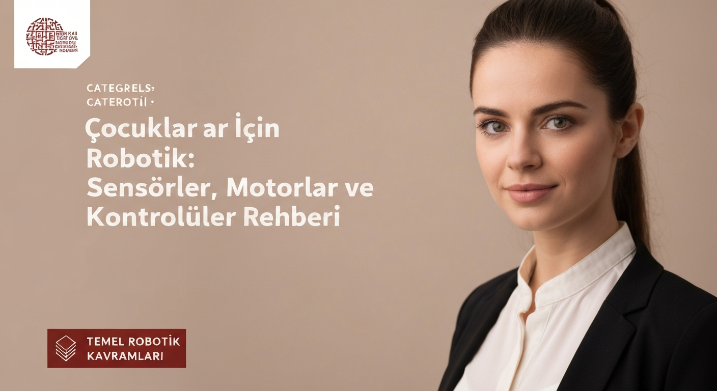 Çocuklar İçin Robotik: Sensörler, Motorlar ve Kontrolcüler Rehberi