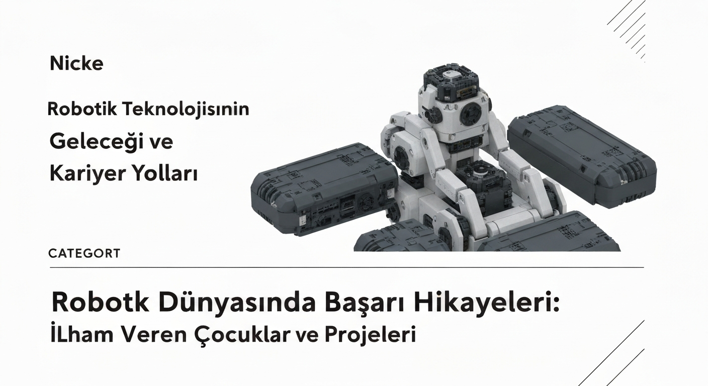 Robotik Dünyasında Başarı Hikayeleri: İlham Veren Çocuklar ve Projeleri