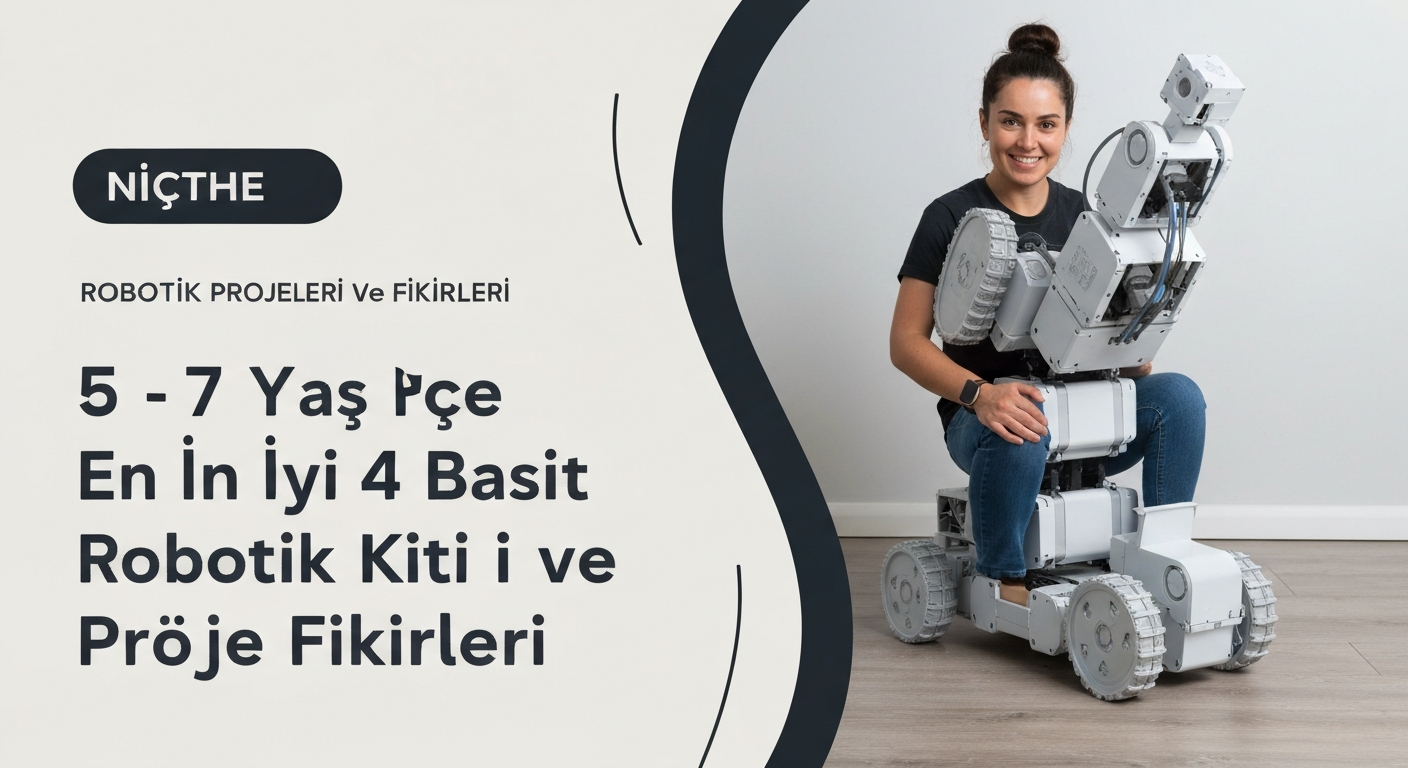 5-7 Yaş İçin En İyi 4 Basit Robotik Kiti ve Proje Fikirleri