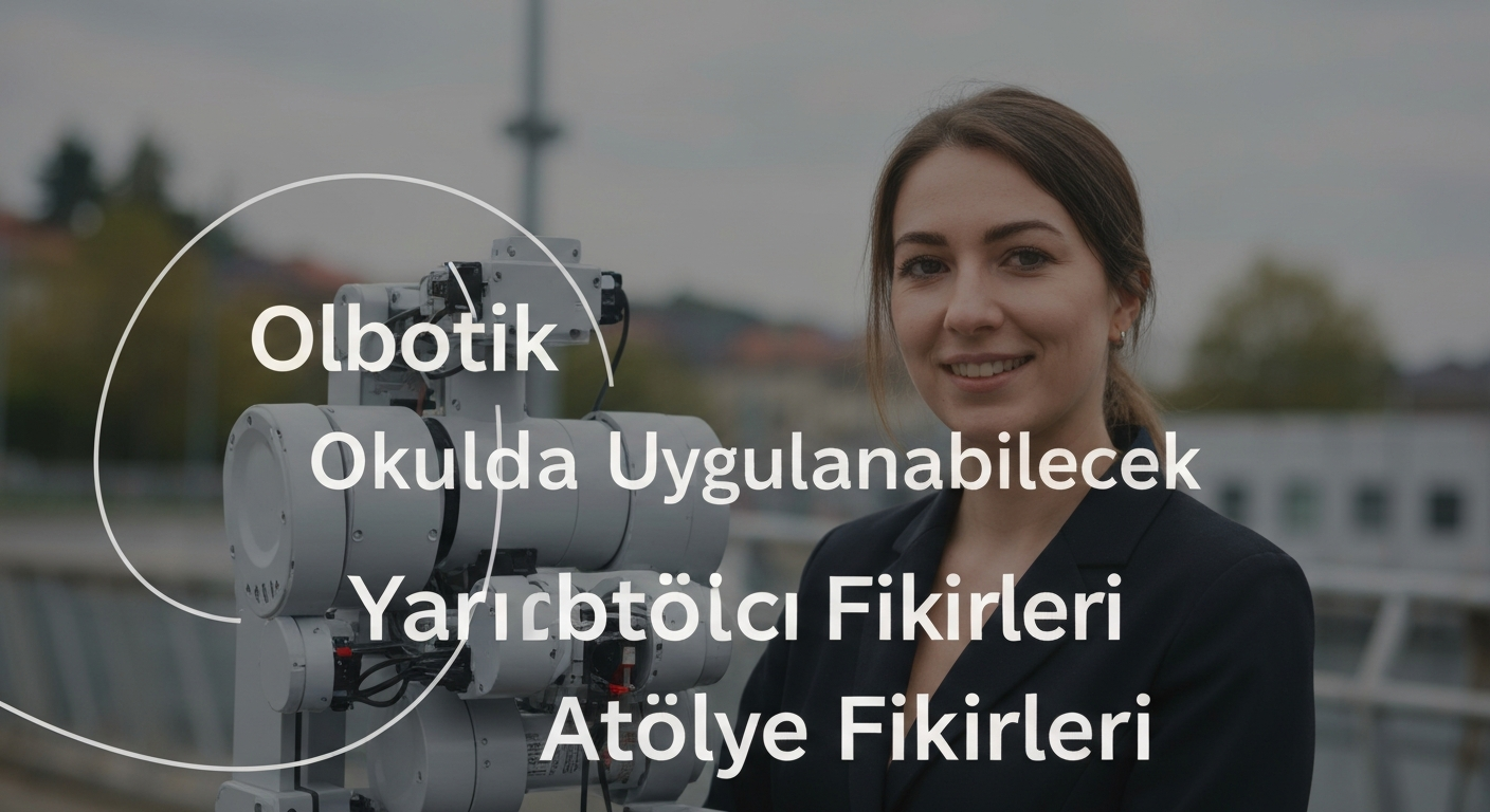 Okulda Uygulanabilecek Yaratıcı Robotik Atölye Fikirleri