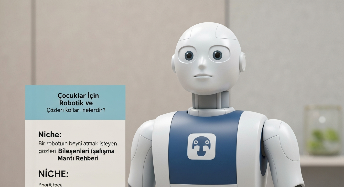 Çocuklar İçin Robotik: Temel Bileşenleri ve Çalışma Mantığı Rehberi