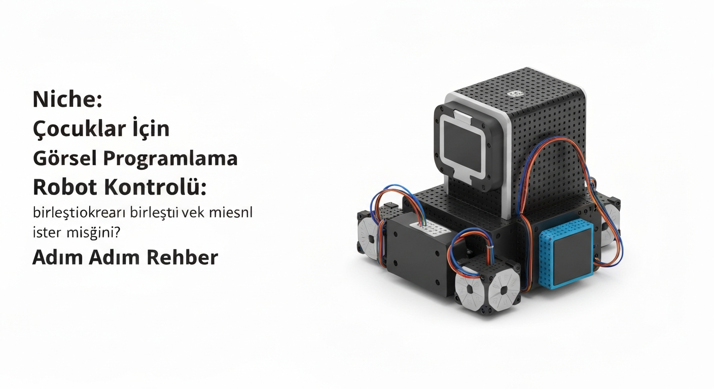 Çocuklar İçin Görsel Programlama ile Robot Kontrolü: Adım Adım Rehber