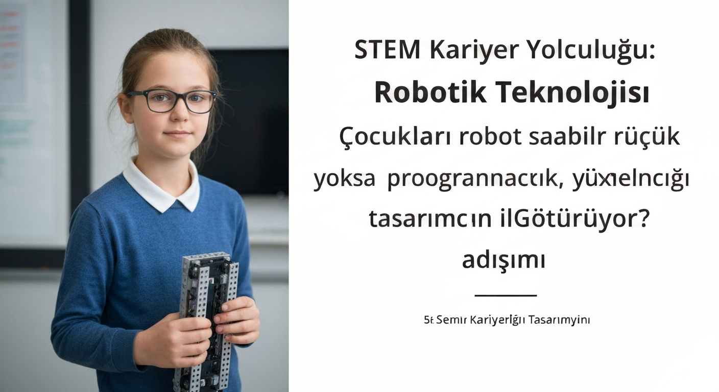 STEM Kariyer Yolculuğu: Robotik Teknolojisi Çocukları Nereye Götürüyor?